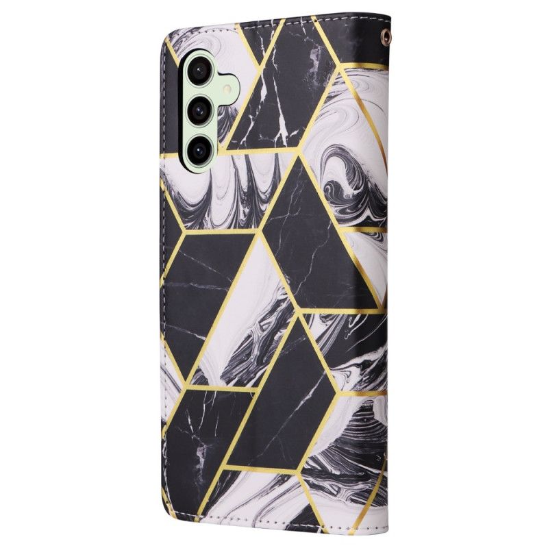 Flip Cover Samsung Galaxy S25 Fe Marmorstil