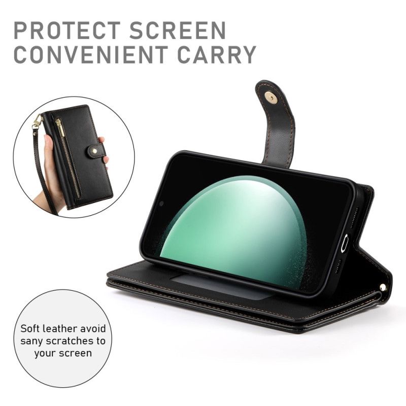 Flip Cover Samsung Galaxy S25 Fe Pung Og Stropper