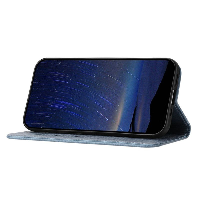 Flip Cover Samsung Galaxy S25 Fe Vævet Tekstur Og Snor