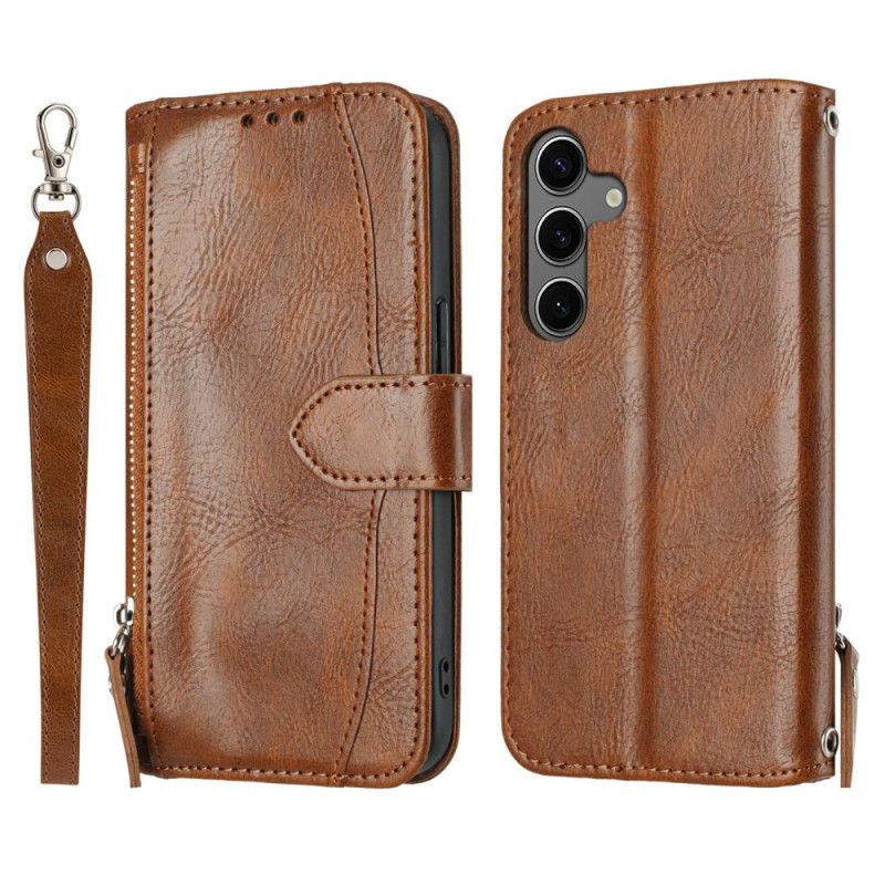 Flip Cover Samsung Galaxy S25 Fe Vintage Pung