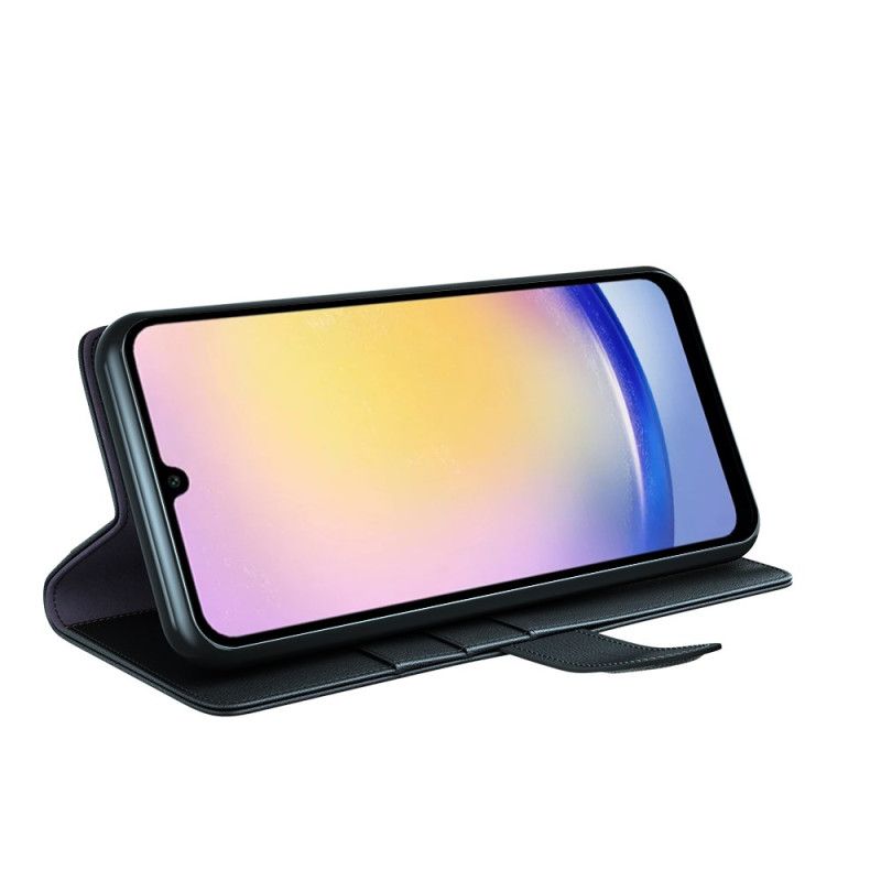 Flip Cover Til Samsung Galaxy S25 Fe Ægte Læder