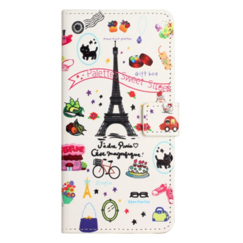 Flip Cover Til Samsung Galaxy S25 Fe Jeg Elsker Paris