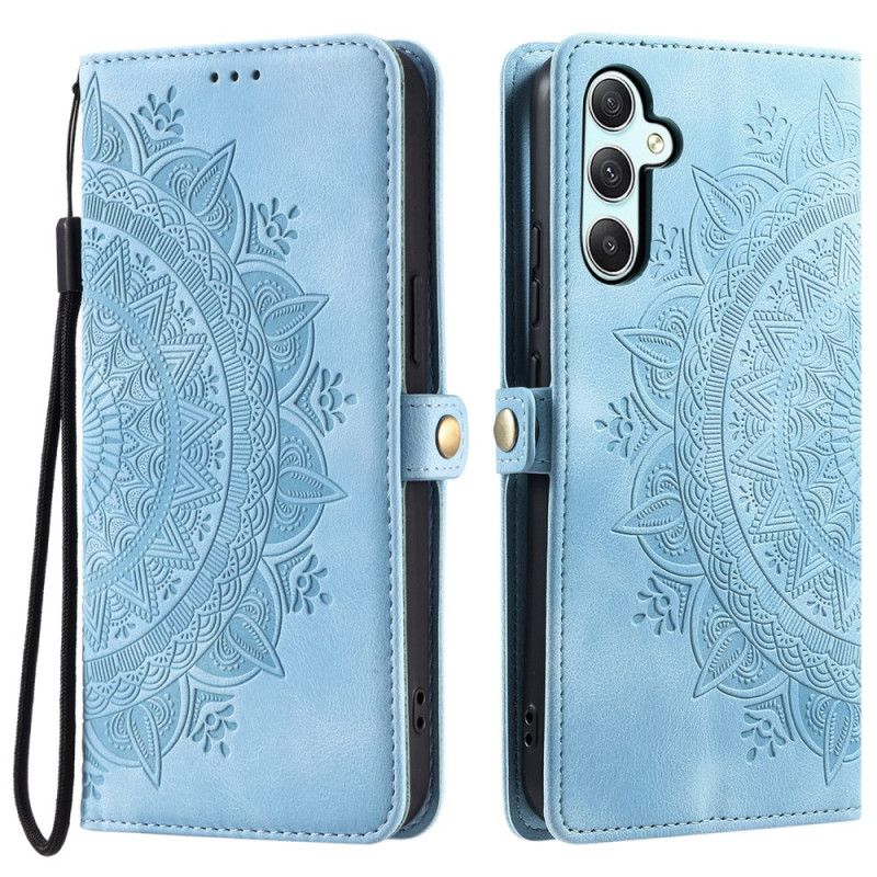 Flip Cover Til Samsung Galaxy S25 Fe Mandala Ruskindseffekt