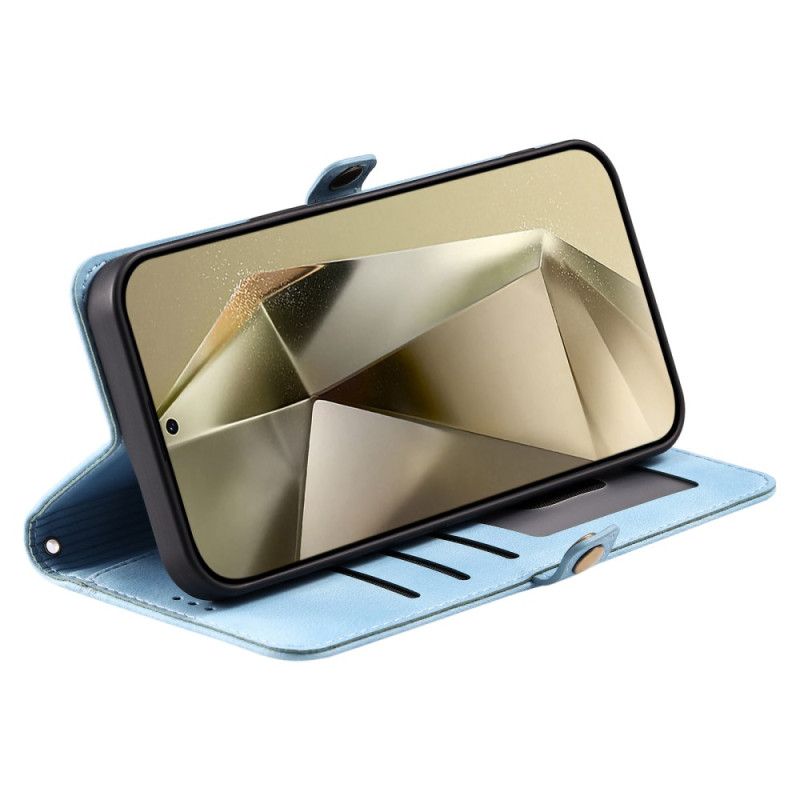 Flip Cover Til Samsung Galaxy S25 Fe Mandala Ruskindseffekt