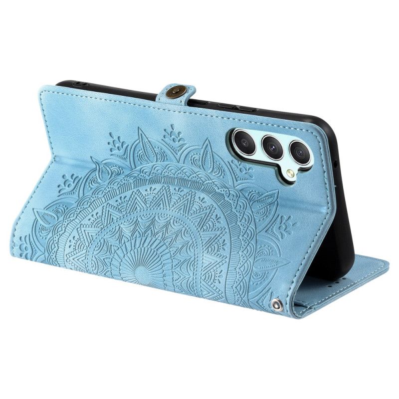 Flip Cover Til Samsung Galaxy S25 Fe Mandala Ruskindseffekt