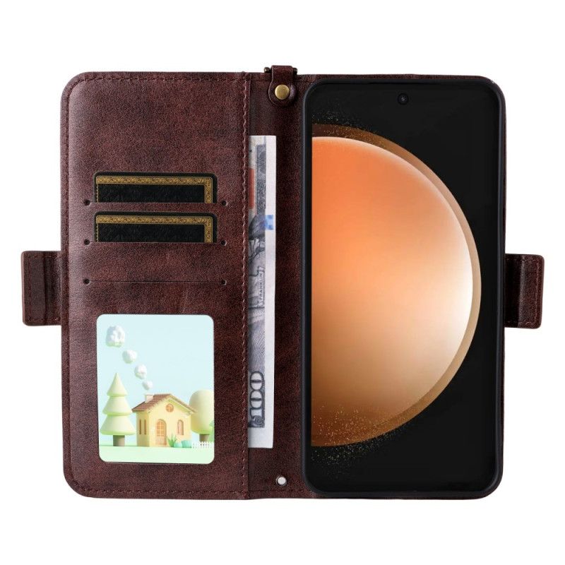 Flip Cover Til Samsung Galaxy S25 Fe Multifunktionel Pung