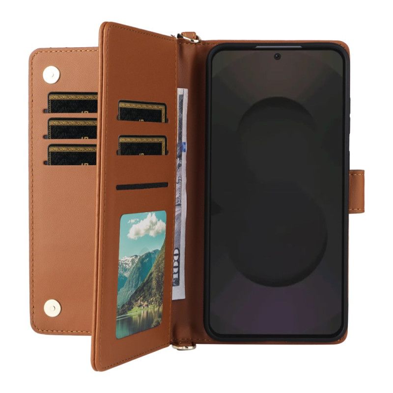 Flip Cover Til Samsung Galaxy S25 Fe Rem Og Skulderrem