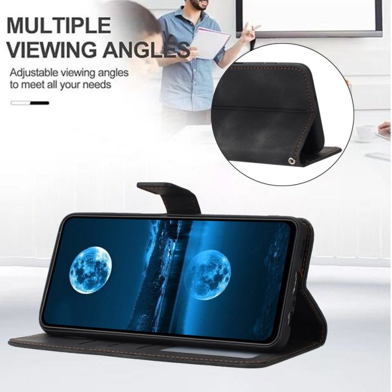 Flip Cover Til Samsung Galaxy S25 Fe Ruskindseffekt