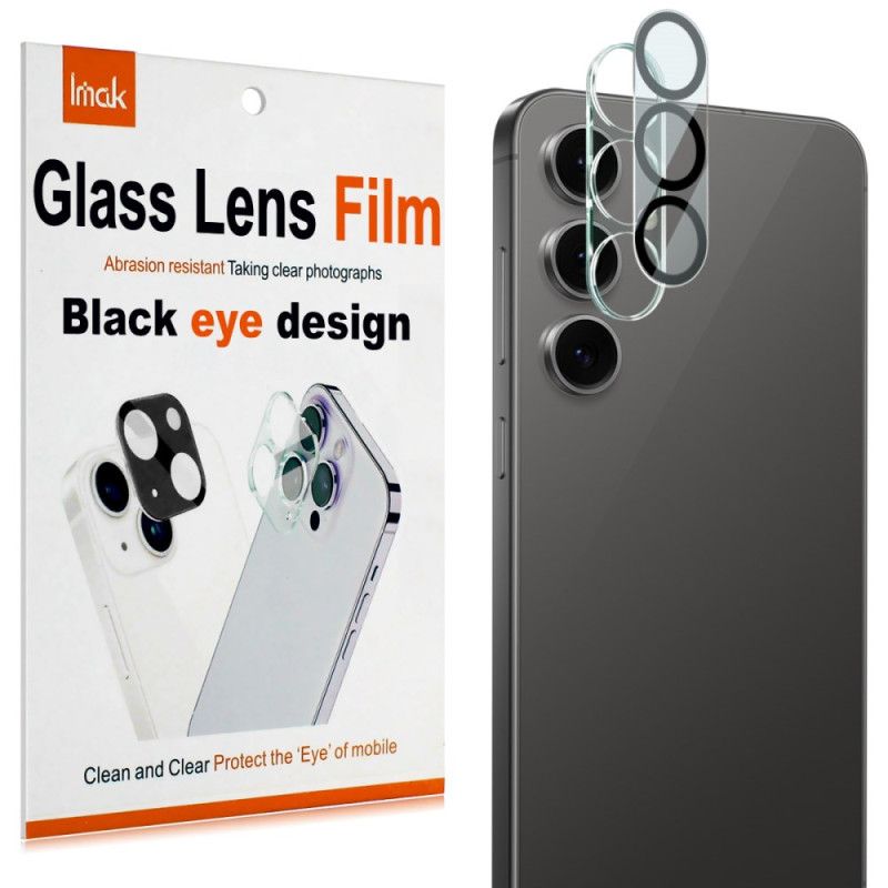 Hærdet Glaslinsebeskytter Til Samsung Galaxy S25 Fe (sort Cirkeldesign) Imak