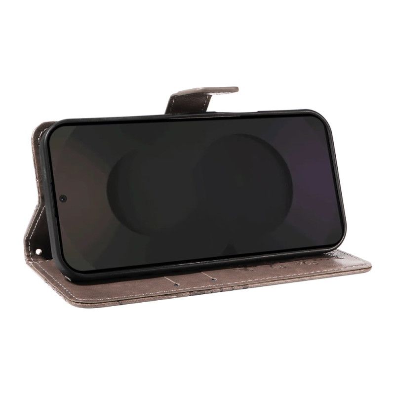 Læder Cover Samsung Galaxy S25 Fe Kæmpesommerfugle