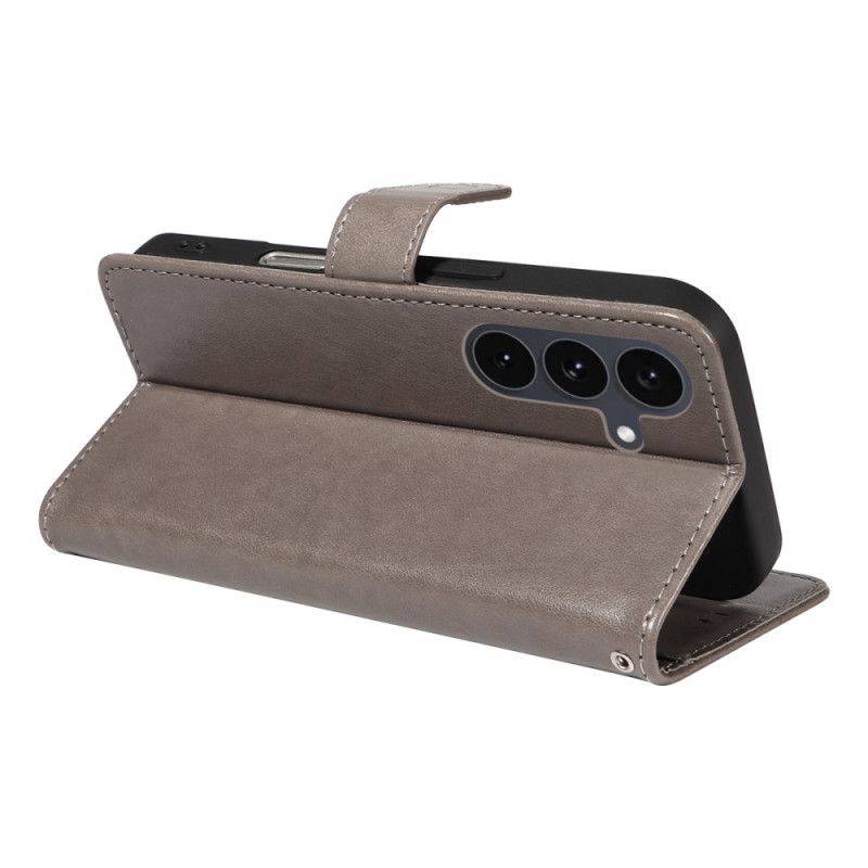 Læder Cover Samsung Galaxy S25 Fe Kat Og Bi