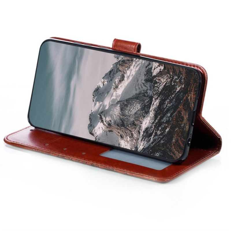 Læder Cover Samsung Galaxy S25 Fe Mandala-mønster