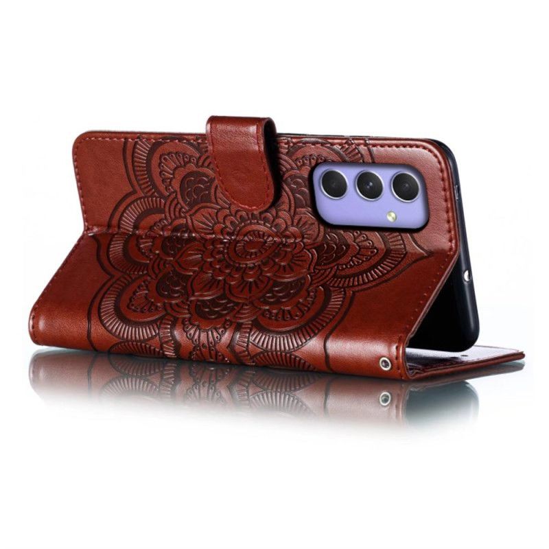 Læder Cover Samsung Galaxy S25 Fe Mandala-mønster