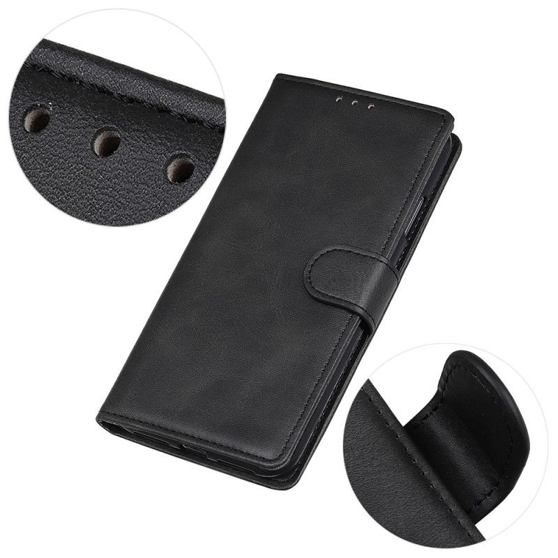 Læder Cover Samsung Galaxy S25 Fe Telefon Etui Mat Kunstlæder
