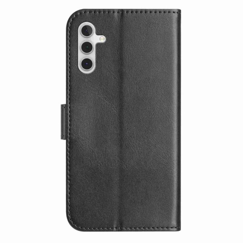 Læder Cover Samsung Galaxy S25 Fe Telefon Etui S-designrem