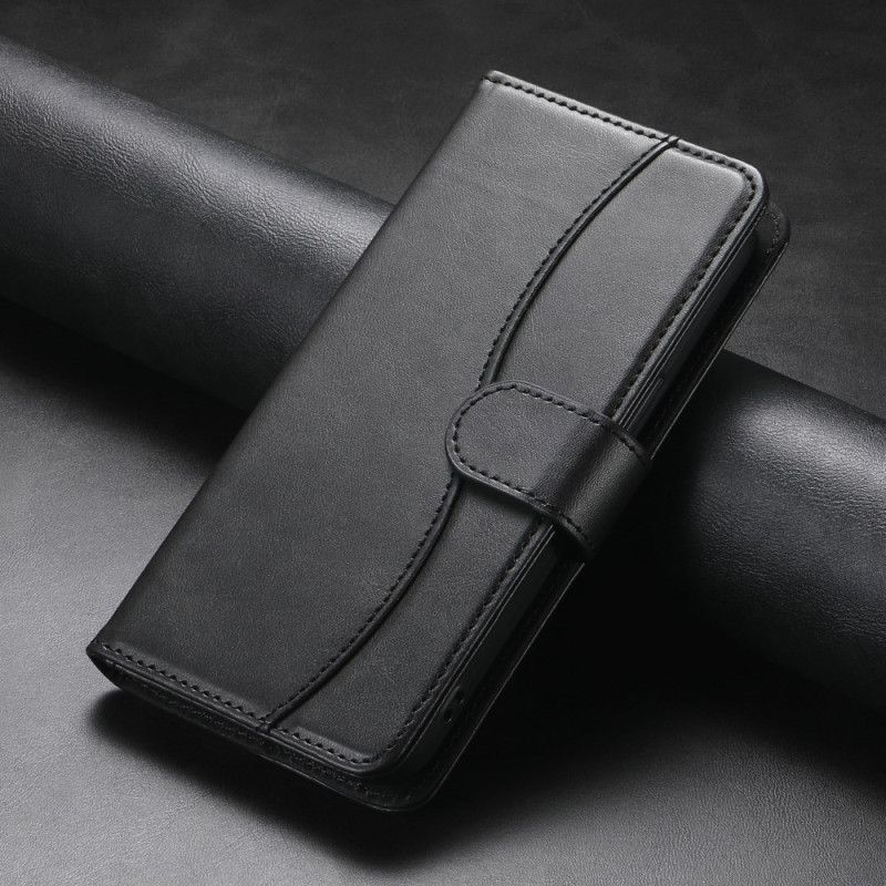 Læder Cover Samsung Galaxy S25 Fe Telefon Etui S-designrem