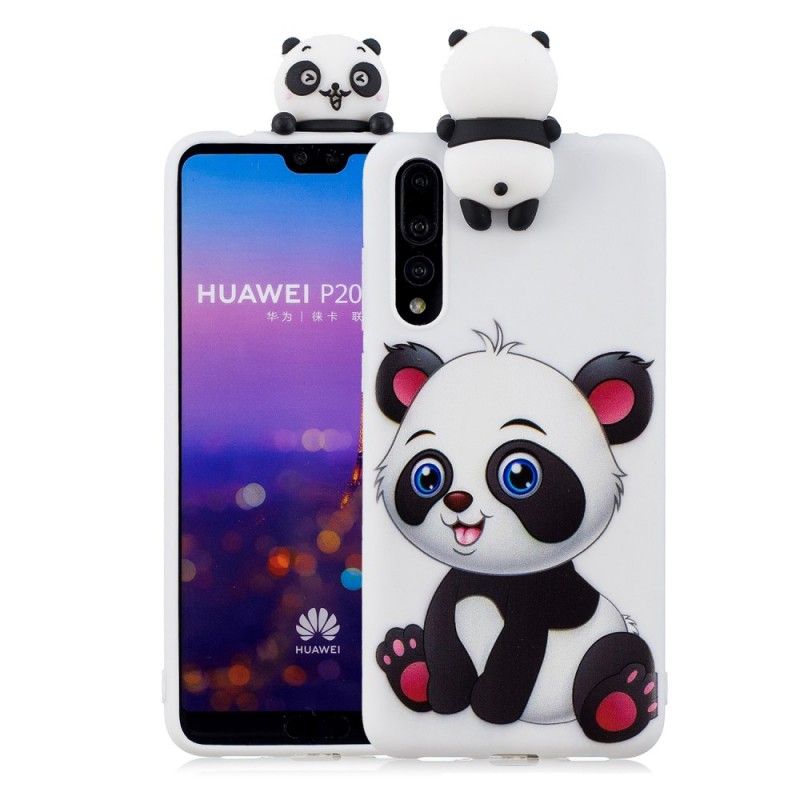 Cover Huawei P20 Pro 3D Unik Panda