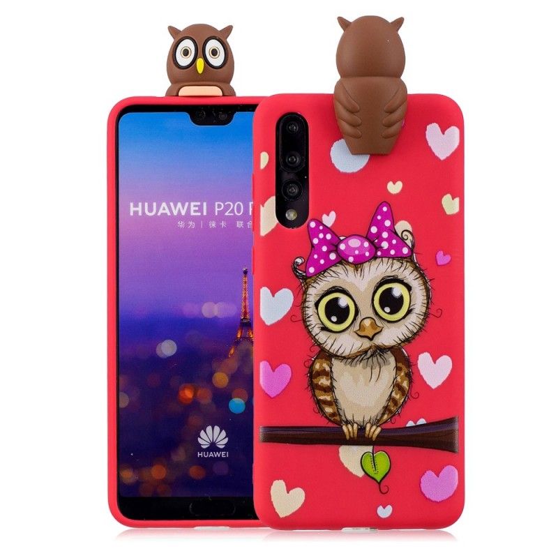 Cover Huawei P20 Pro Mobilcover 3D Miss Ugle