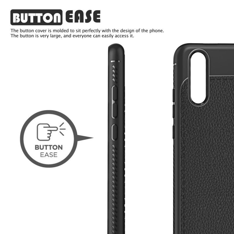 Cover Huawei P20 Pro Rød Mobilcover Premium Lædereffekt