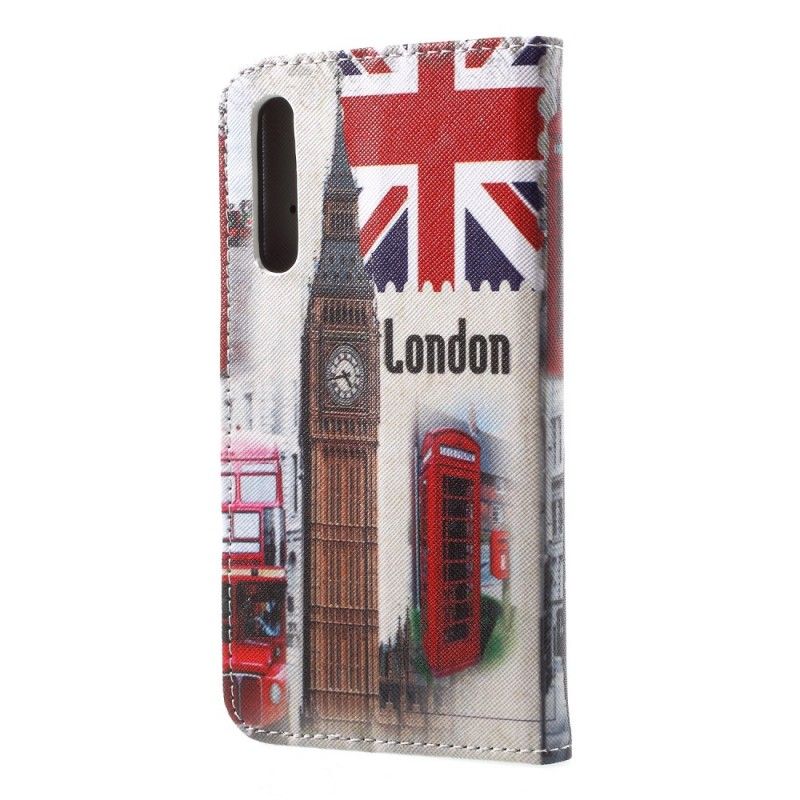 Flip Cover Læder Huawei P20 Pro London Liv