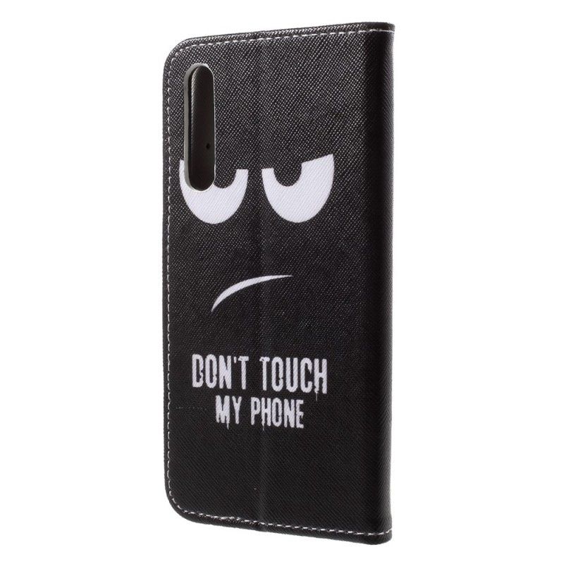 Flip Cover Læder Huawei P20 Pro Rør Ikke Ved Min Telefon Original