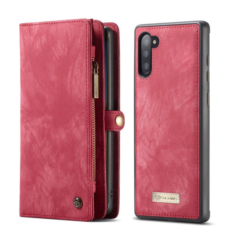 Læder Cover Samsung Galaxy Note 10 Sort Tegnebogskuffert Og Kuffert Original