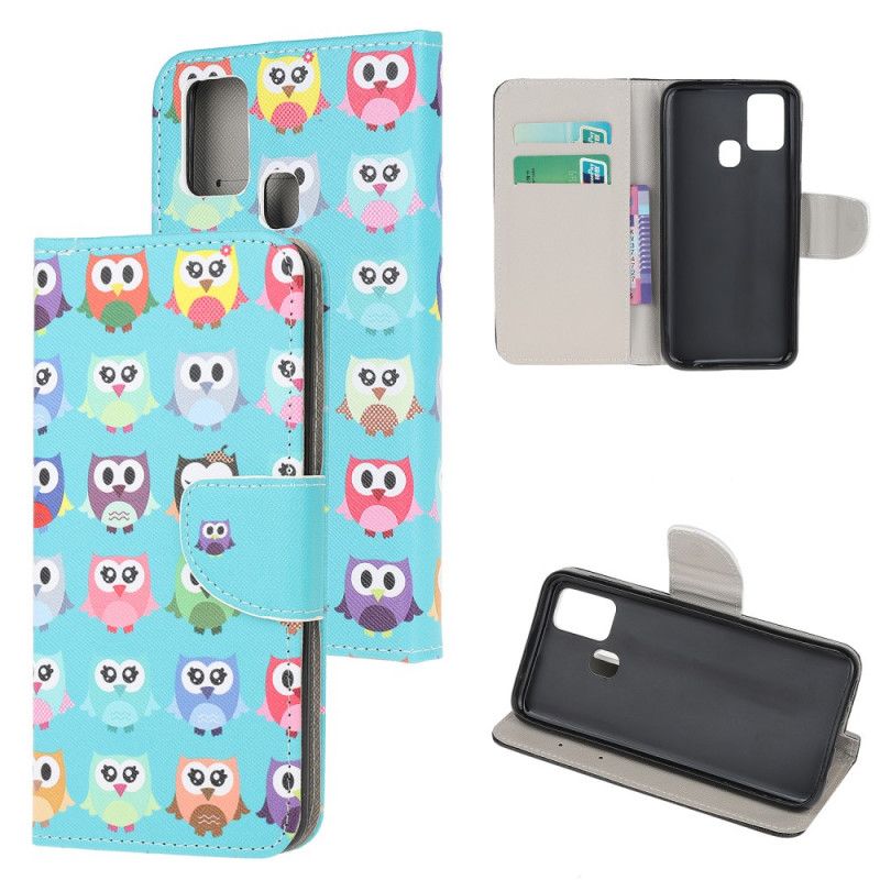 Flip Cover Samsung Galaxy M31 Mobilcover Flere Ugler