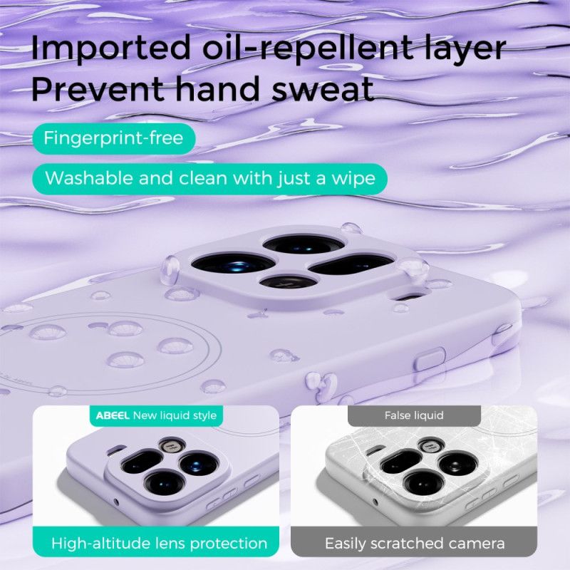 Cover Oppo Find X9 5g Abeel Flydende Silikone Magsafe