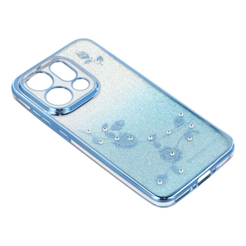 Cover Oppo Find X9 5g Kadem Blomster Og Pailletter