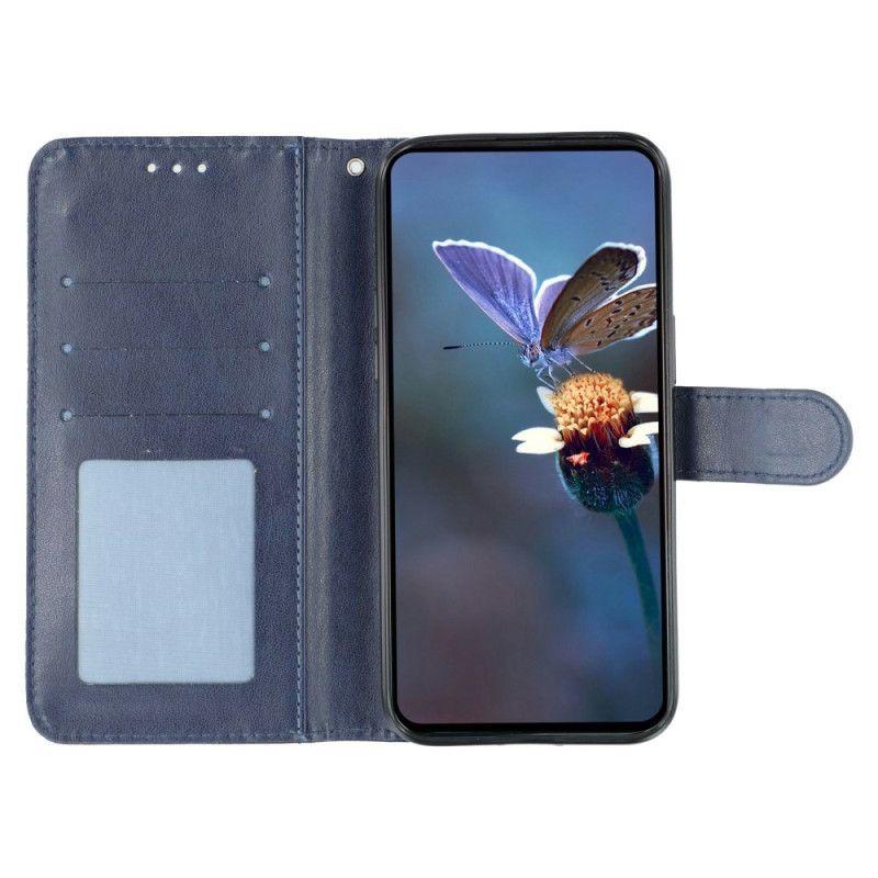 Flip Cover Oppo Find X9 5g Blomstermønster Med Blonder