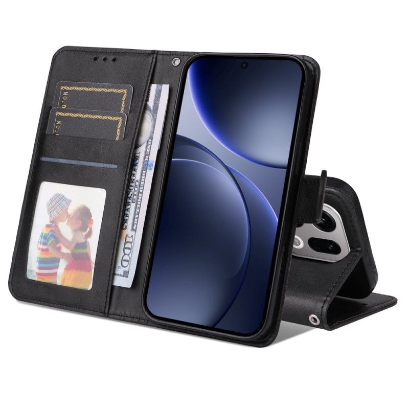 Flip Cover Oppo Find X9 5g Ensfarvet