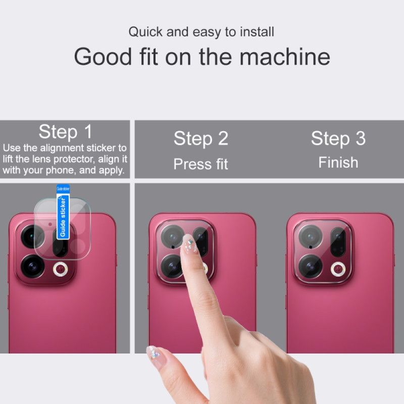 Hærdet Glas Linsebeskytter Til Oppo Find X9 5g