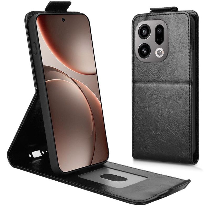Læder Cover Oppo Find X9 5g Telefon Etui Lodret Flap