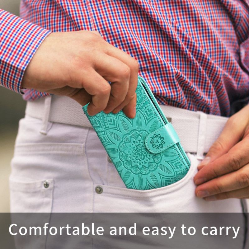 Læder Cover Oppo Find X9 5g Telefon Etui Mandala