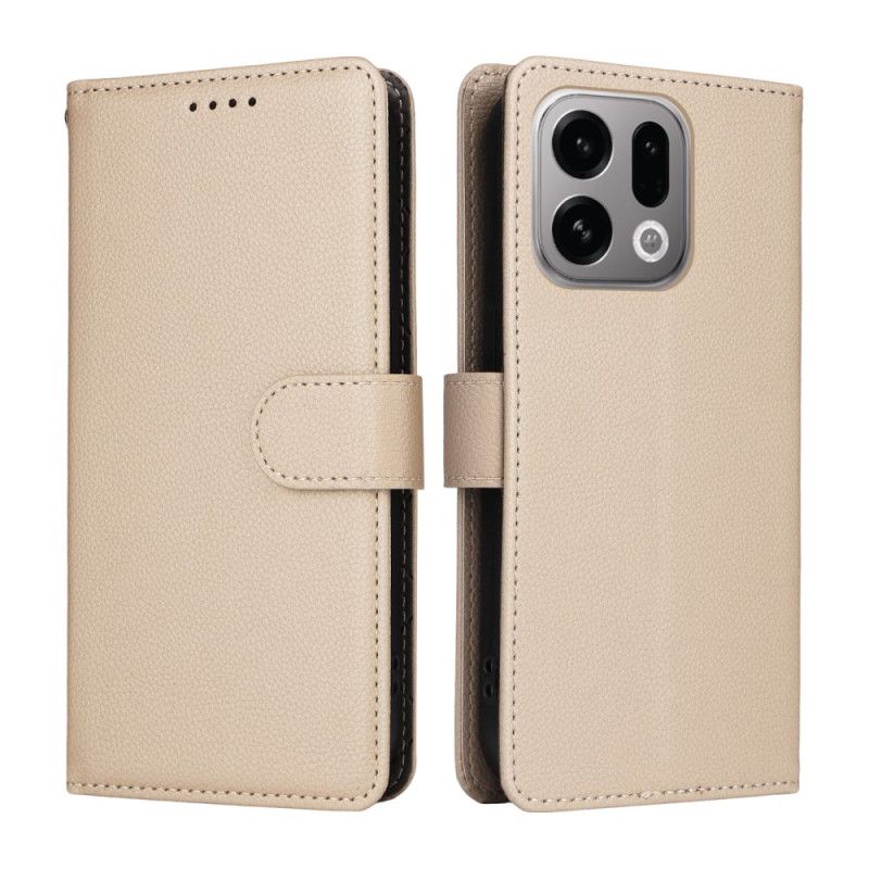 Læder Cover Oppo Find X9 5g Telefon Etui Rfid-beskyttelse