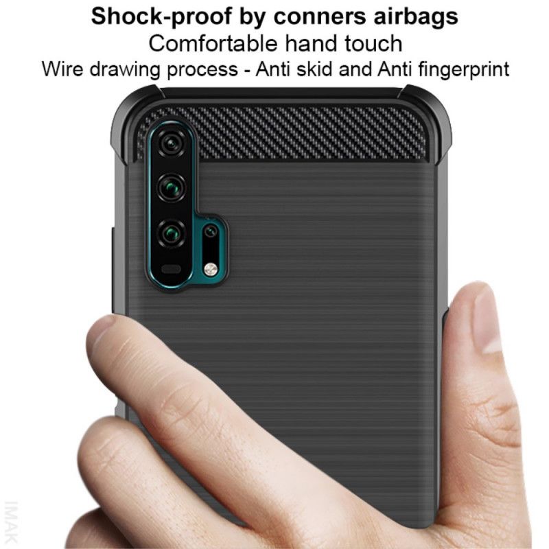 Cover Honor 20 Pro Imak Børstet Kulfiber