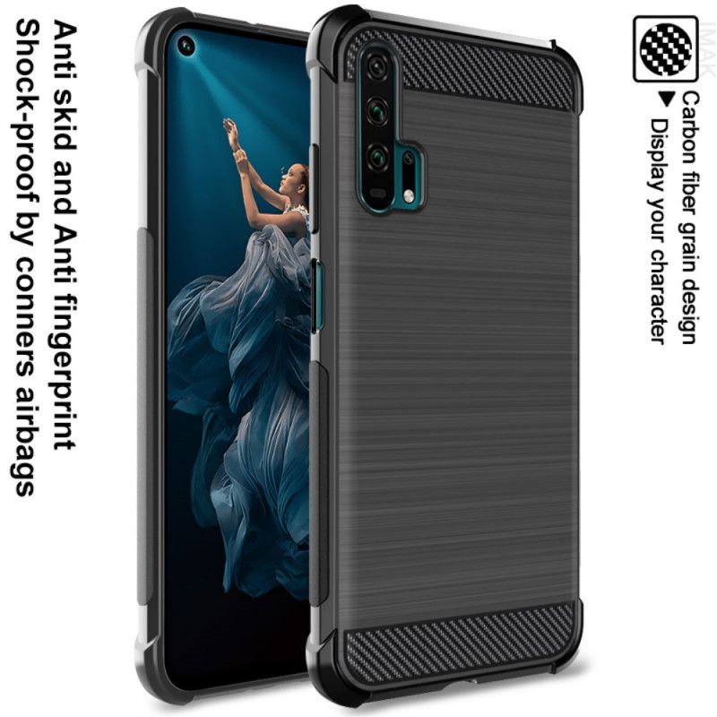 Cover Honor 20 Pro Imak Børstet Kulfiber