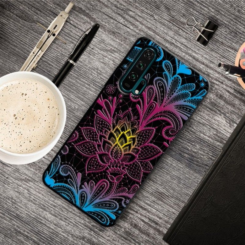 Cover Honor 20 Pro Mobilcover Intens Blomster