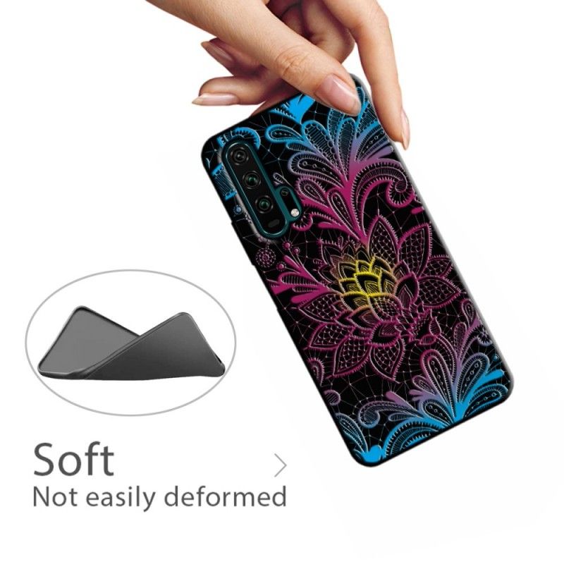 Cover Honor 20 Pro Mobilcover Intens Blomster
