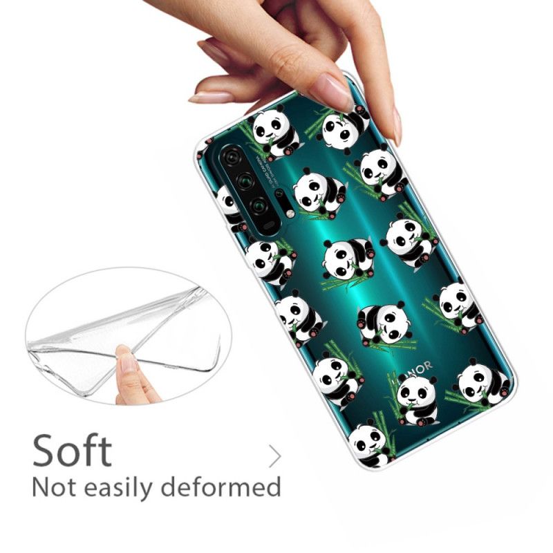 Cover Honor 20 Pro Mobilcover Top Sjove Pandaer