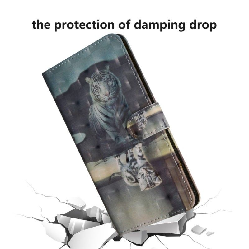 Flip Cover Læder Honor 20 Pro Tigerens Ernest Original