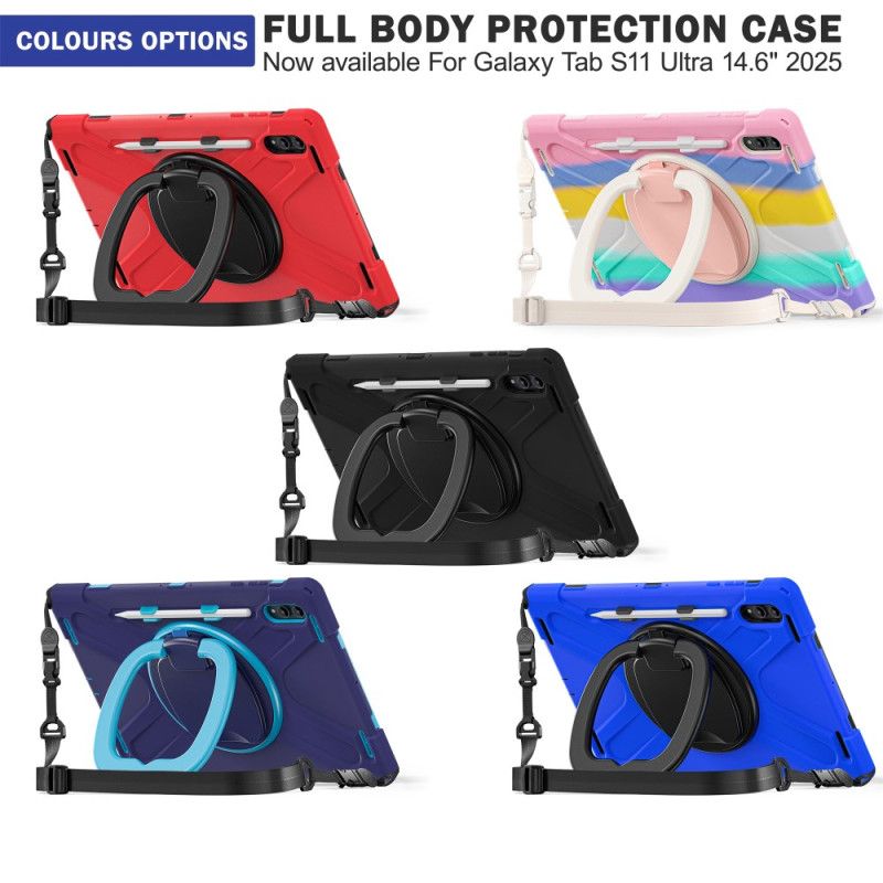Cover Samsung Galaxy Tab S11 Ultra Robust Med Skulderrem