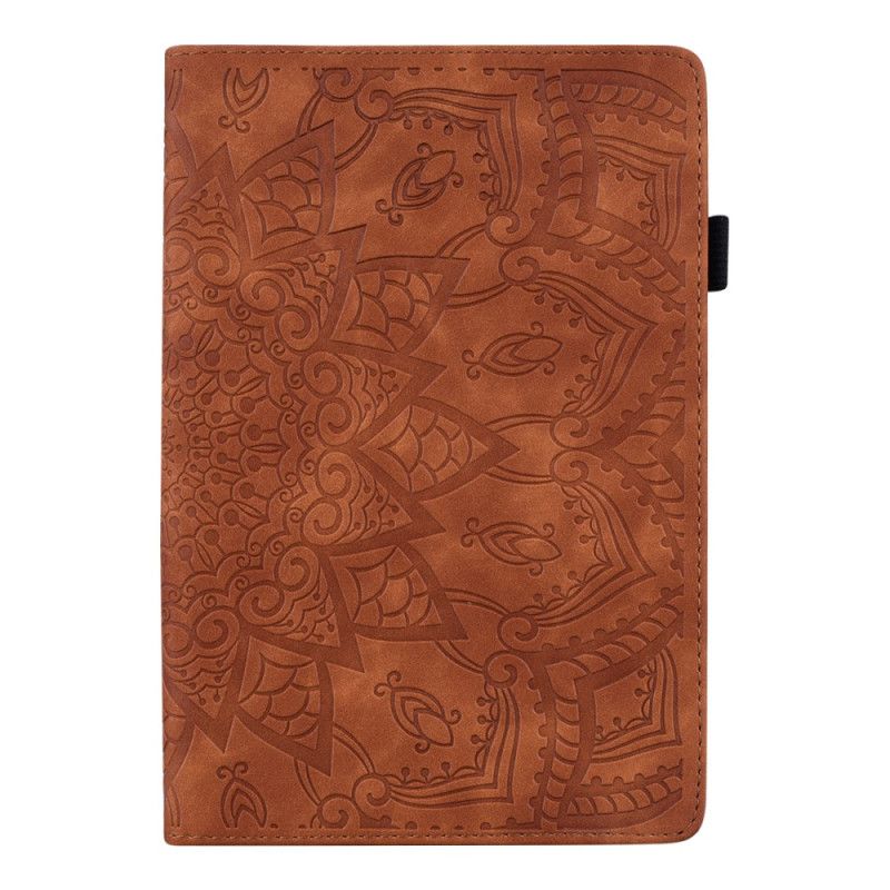 Etui Samsung Galaxy Tab S11 Ultra Mandala Med Ruskindseffekt