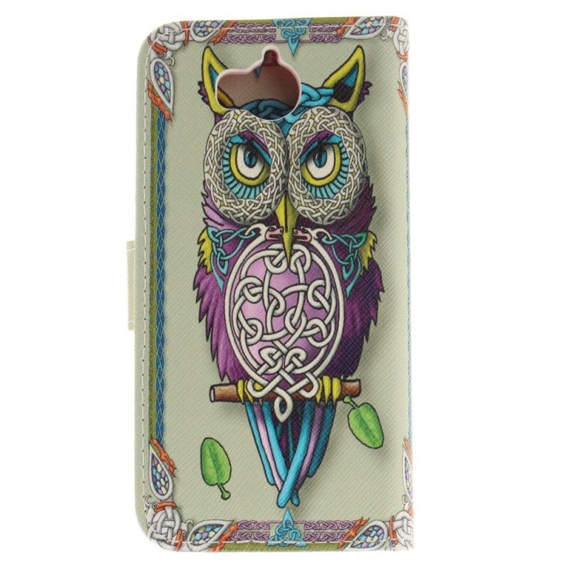 Flip Cover Huawei Y6 2017 Stammeugle