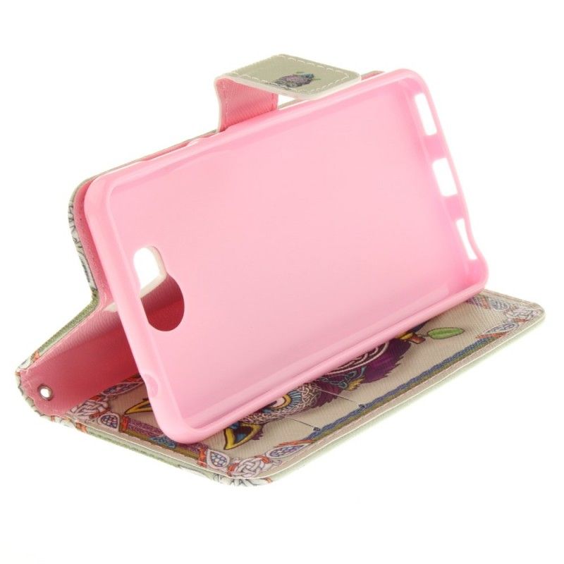 Flip Cover Huawei Y6 2017 Stammeugle