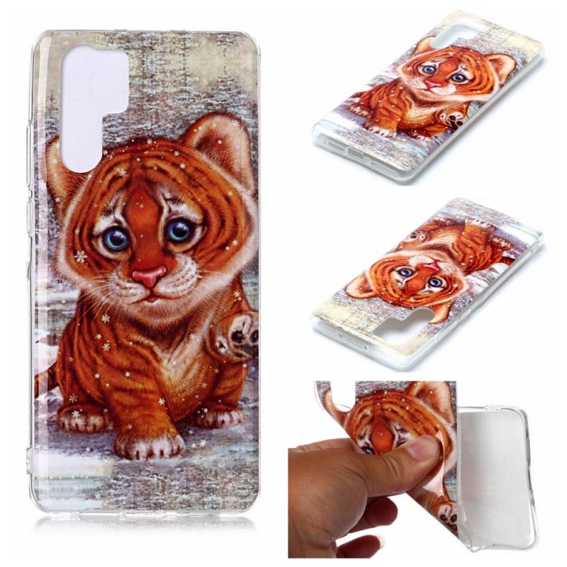 Cover for Huawei P30 Pro Baby Tiger