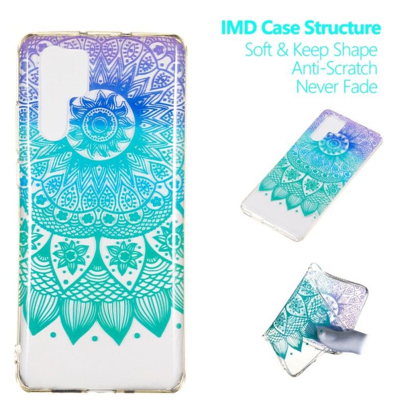 Cover Huawei P30 Pro Gennemsigtig Farverig Mandala Original