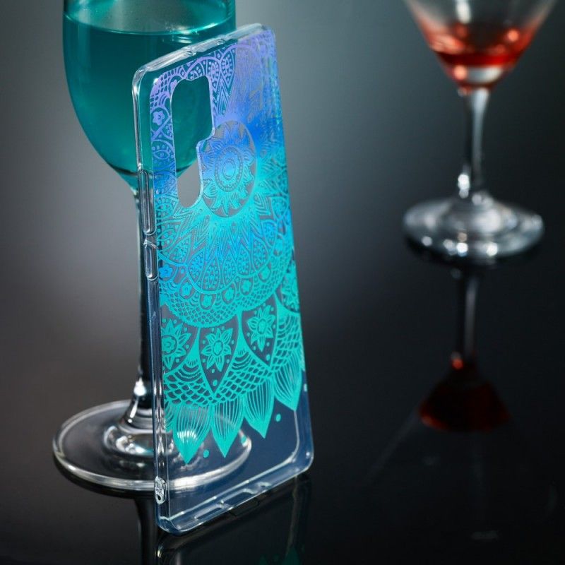 Cover Huawei P30 Pro Gennemsigtig Farverig Mandala Original