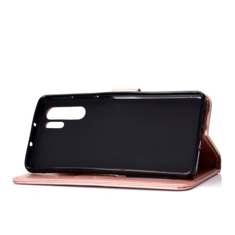 Flip Cover Huawei P30 Pro Grå Solmandala