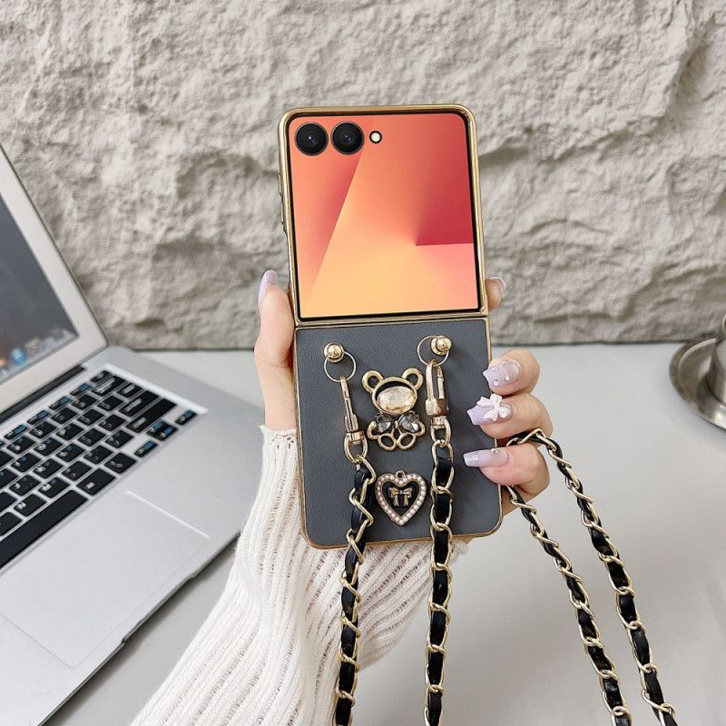 Cover Samsung Galaxy Z Flip 7 Charm Og Rem